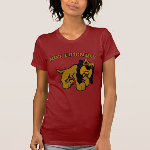 T-shirt CHIEN PAS CONVIVIAL, modifier le texte,