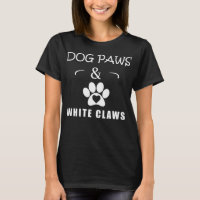 Chien pattes & Légumineuses Blancs Drôle Amoureux