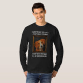 T-shirt Chien Paw Chaque Snack Que Vous Faites Un Pour Chi (Devant entier)