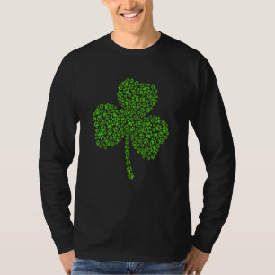 T-shirt Chien Paw Shamrock Jour de la Saint Patrick Chat S