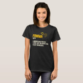 T-shirt Chien Pawma Définition Chien Maman (Devant entier)