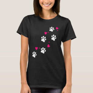 T-shirt Chien Paws Graphiste Chien Propriétaire Animaux de