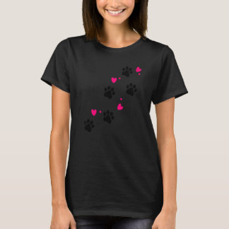 T-shirt Chien Paws Graphiste Chien Propriétaire Animaux de