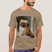 T-shirt Chien pekingese (Devant)