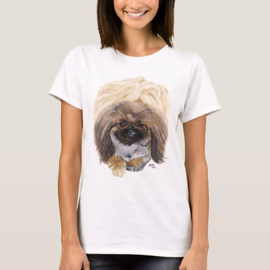 T-shirt Chien pekingese (Devant)