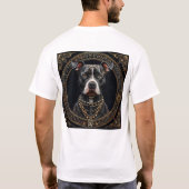 T-shirt Chien Pitbull (Dos)