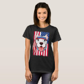 T-shirt Chien Pitbull (Devant entier)