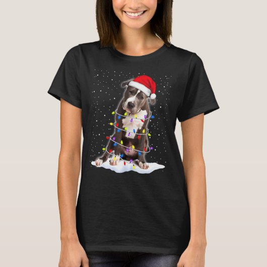 T-shirt Chien Pitbull 2 (Devant)