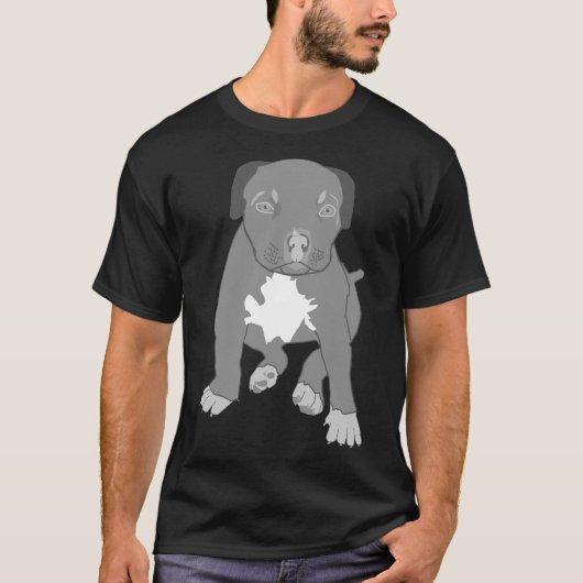 T-shirt Chien Pitbull Pit Pit Bull Puppies (Devant)