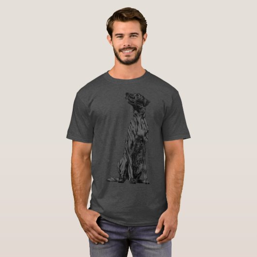 T-shirt Chien Plott Hound (Devant entier)