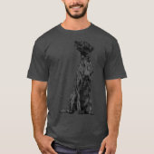 T-shirt Chien Plott Hound (Devant)