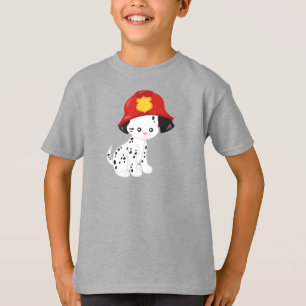 T-shirt Chien pompier, Chien mignon, Chien chiot, Doggo, D