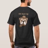 T-shirt chien pour hommes (Dos)