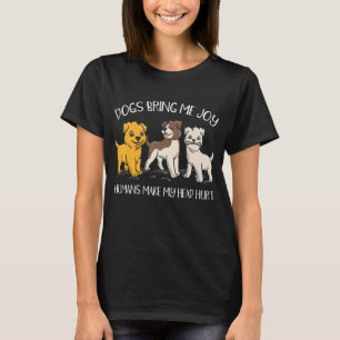 T-shirt Chien propriétaire Chien éleveur Chien Paw Love Ch