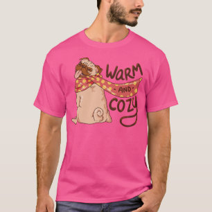 T-shirt Chien Pug Puggle Chaleureux et Confortable Proprié