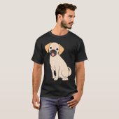 T-shirt Chien Puggle Mignon (Devant entier)