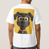 T-shirt chien qui rit (Dos)