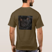 T-Shirt Chien Qui Vous Regarde (Dos)