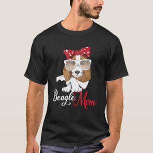 T-shirt Chien race Beagle Maman Chiens Maman Dogs Maman Di