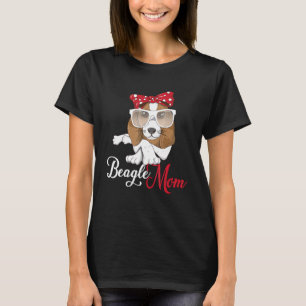 T-shirt Chien race Beagle Maman Chiens Maman Dogs Maman Di