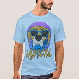 T-shirt Chien radical