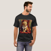 T-shirt Chien Renaissance King (Devant entier)
