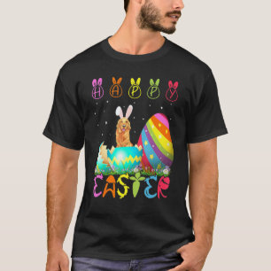 T-shirt Chien Retriever Doré de Pâques Costume Mignon Est