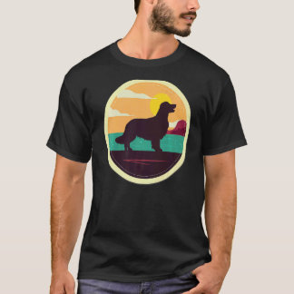 T-shirt Chien Retriever doré Rétro 2