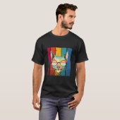T-shirt Chien rétro (Devant entier)