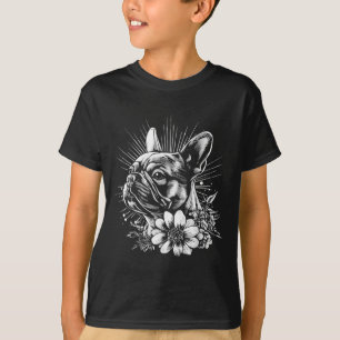 T-shirt Chien Rétro Bouledogue Français Amoureux des Chien