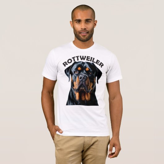 T-shirt Chien Rottweiler (Devant entier)