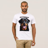 T-shirt Chien Rottweiler (Devant entier)
