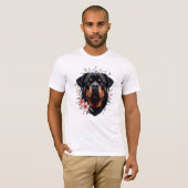 T-shirt Chien Rottweiler (Devant entier)