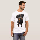 T-shirt chien rottweiler (Devant entier)