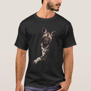 T-shirt Chien sauvage africain