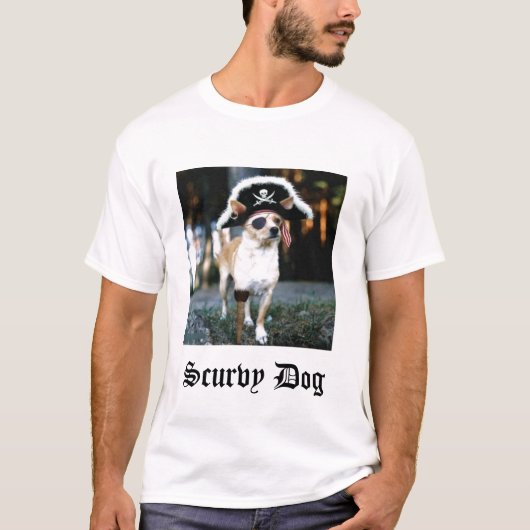 T-shirt Chien Scurvy (Devant)