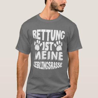 T-shirt Chien secourt Chiens Chien cadeau rétro Chien