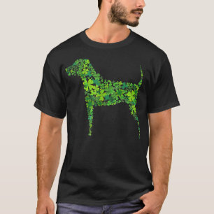 T-shirt Chien shamrock de la Saint Patrick's Day 