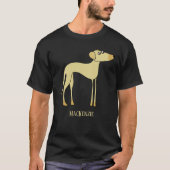 T-shirt Chien Sloughi (Devant)