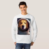 T-shirt chien spatial (Devant entier)
