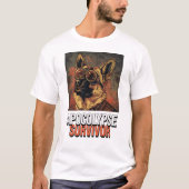T-shirt Chien Survivant de l'Apocalypse (Devant)