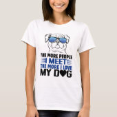 T-shirt Chien T Chemise Chien T Chemises Chien Personnalis (Devant)