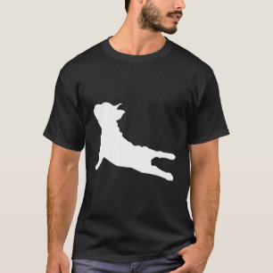 T-shirt Chien-taureau français Yoga