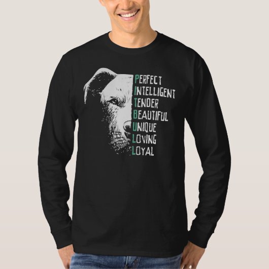 T-shirt Chien taureau parfait (Devant)