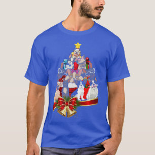 T-shirt Chien-taureaux français Noël mignon Noël Chien d'a