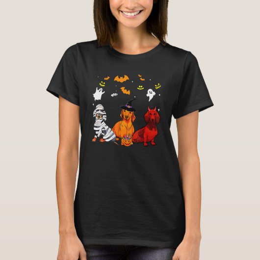 T-shirt Chien teckel (Devant)