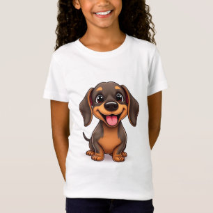 T-Shirt Chien teckel mignon