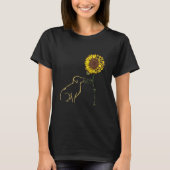 T-shirt Chien Tu Es Mon Soleil | Conception de tournesol p (Devant)