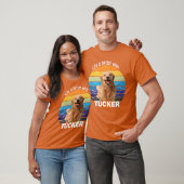 T-shirt chien tucker vintage vintage (Unisexe)