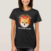 T-shirt Chien Tueur de chien Shiba Inu Coin Crypto Shib To (Devant)